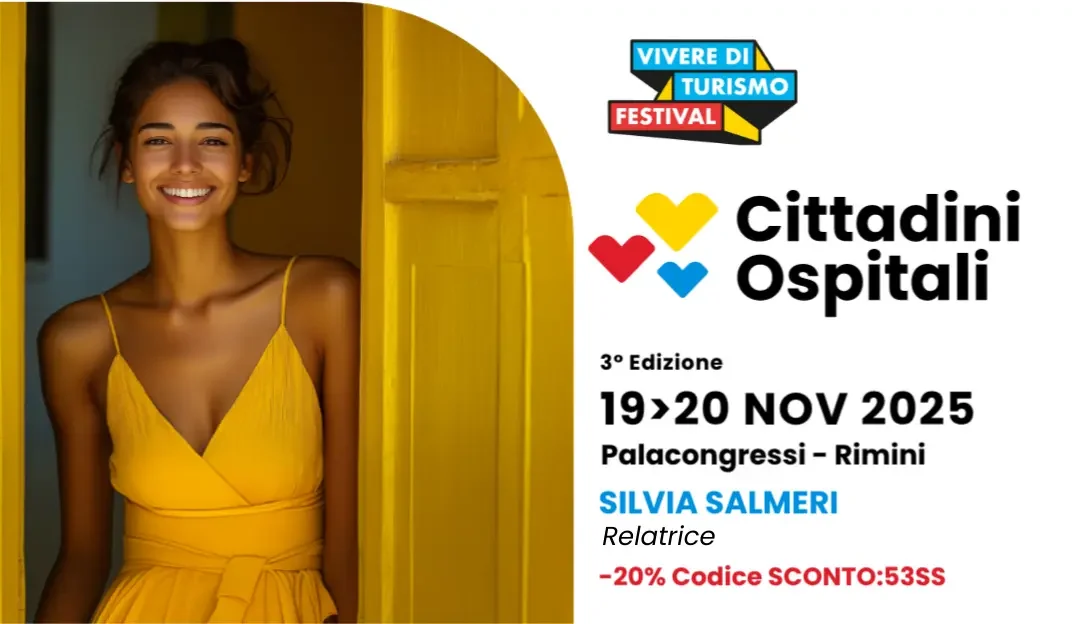 Silvia Salmeri speaker al Vivere di Turismo Festival 2025